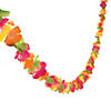 100 Ft. x 2" Multicolored Hawaiian Flower Lei Plastic Garland Image 1