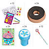 108 Pc. Foodie Stationery Kit for 12 Image 1