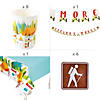 114 Pc. Camp Party Tableware Kit for 8 Image 2