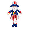 12 1/2" Dangle-Leg Patriotic Uncle Sam Tabletop Decoration Image 1