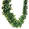 12 Ft. x 7" Classic Faux Boxwood Green Plastic Garland Image 1