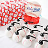 12 oz. Baseball Reusable BPA-Free Plastic Cups with Lids & Straws - 8 Ct. Image 2