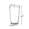 12 oz. Crystal Clear Plastic Disposable Party Cups (120 Cups) Image 2