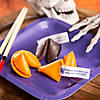 12 oz. Halloween Orange & Black Wrapped Fortune Cookies - 50 Pc. Image 1