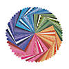 12" x 12" Bulk 100 Sheet Rainbow Colors and Shapes Paper Pack Image 1