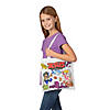 12" x 12" Color Your Own Medium Under the Sea VBS Canvas Tote Bags - 12 Pc. Image 2