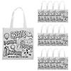 12" x 12" Medium Color Your Own Studio VBS Tote Bags - 12 Pc. Image 1