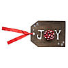 12" x 16" DIY Unfinished Wood Tag-Shaped Door Signs - 2 Pc. Image 1