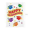 12" x 17" Bulk 50 Pc. Large Elementary Graduation Plastic Goody Bags Image 1