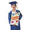 12" x 17" Bulk 50 Pc. Large Elementary Graduation Plastic Goody Bags Image 2