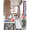 12" x 18" Large Poly-Cotton American Flags on Wood Stick - 12 Pc. Image 2