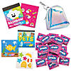 120 Pc. Mini Iridescent Backpack Handout Kit for 12 Image 1