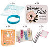 120 Pc. Mother's Day Women of Faith Gift Kit for 24 Image 1