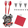 125 Pc. Race Car Party Tableware Kit for 8 Guests Image 2