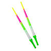 13 1/2" Light-Up Yellow, Pink, Green & White Expanding Swords - 12 Pc. Image 1
