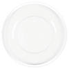 13" Clear Round Disposable Plastic Charger Plates (25 Plates) Image 1