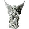 13" Kneeling Praying Angel Outdoor Garden Statue Image 1