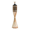 13" Tabletop Bamboo Polynesian Party Torches - 2 Pc. Image 1