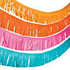 137" 4-Color Fiesta Fringe Hanging Garland Decorations - 4 Pc. Image 1