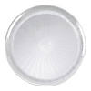 14" Clear Pavilion Round Disposable Plastic Trays (16 Trays) Image 1