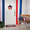 14" x 14" Patriotic Stars and Stripes Decorative Pillow Set - 2 Pc. Image 1