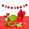 141 Pc. Apple Party Tableware Kit for 8 Guests Image 1
