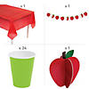 141 Pc. Apple Party Tableware Kit for 8 Guests Image 2