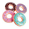 15" Inflatable Frosting & Sprinkles Multicolor Vinyl Donuts - 12 Pc. Image 1