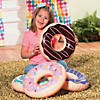 15" Inflatable Frosting & Sprinkles Multicolor Vinyl Donuts - 12 Pc. Image 2