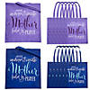 15" x 17" Large Never Underestimate a Mother Fueled by Prayer Nonwoven Tote Bags - 12 Pc. Image 1