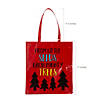 15" x 17" Large Nonwoven Adventure Laminated Tote Bags - 12 Pc. Image 1