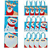 15" x 17" Large Nonwoven Cool Christmas Character Tote Bags - 12 Pc. Image 1