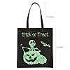 15" x 17" Large Nonwoven Glow-in-the-Dark Halloween Tote Bags - 12 Pc. Image 1