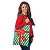 15" x 17" Large Nonwoven Wrapped Christmas Present Tote Bags - 12 Pc. Image 2