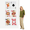 16 1/2" x 24" Playing Card Cardstock Cutouts - 6 Pc. Image 1