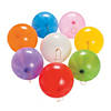 16" Bulk 250 Pc. Solid Color Inflatable Rubber Punch Ball Assortment Image 1