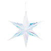 16" Iridescent Star Hanging Decorations - 3 Pc. Image 1