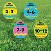 16" x 18 3/4" Easter Egg Hunt Age Group Yard Sign Set - 4 Pc. Image 2