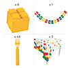 164 Pc. Color Brick Tableware Kit for 24 Guests Image 2