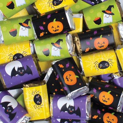 164 Pcs Halloween Candy Party Favors Hershey's Miniatures Chocolate - Cute Mix Image 1