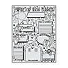 17" x 22" Color Your Own Star of the Week Paper Posters - 30 Pc. Image 1
