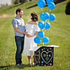 17" x 24" Baby Shower Gender Reveal Balloon Cardboard Box Image 1