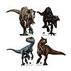 18" Jurassic World 3: Dominion&#8482; T-Rex, Indoraptor, Carnotaurus & Blue Mini Cardboard Cutout Stand-Ups Image 1