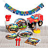 181 Pc. Monster Truck Tableware Kit for 24 Guests Image 1