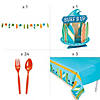189 Pc. Surf&#8217;s Up Party Tableware Kit for 24 Guests Image 2