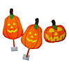 19" Orange and Yellow Pumpkins Halloween Car Decorating Kit - Universal Size Image 1