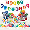190 Pc. Balloon Birthday Party Disposable Tableware Kit for 24 Guests Image 1