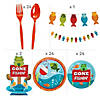 191 Pc. Little Fisherman Deluxe Disposable Tableware Kit for 24 Guests Image 1