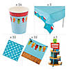 191 Pc. Little Fisherman Deluxe Disposable Tableware Kit for 24 Guests Image 2