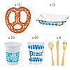 191 Pc. Ultimate Oktoberfest Tableware Kit for 8 Guests Image 2